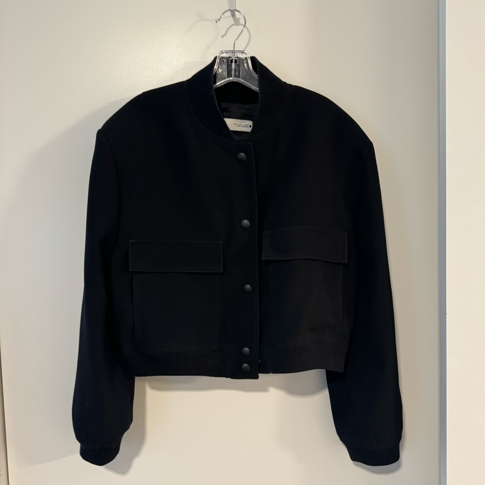 Zara Maxi Pocket Bomber - Size L